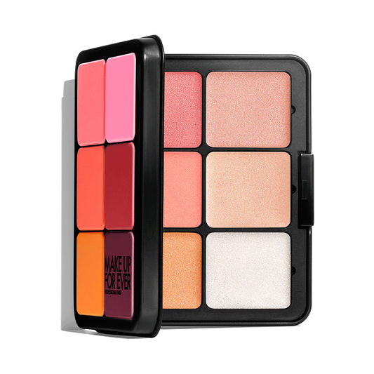 MAKE UP FOR EVER - Palette HD Skin Blush & Glow – Teint Éclatant & Sculpté