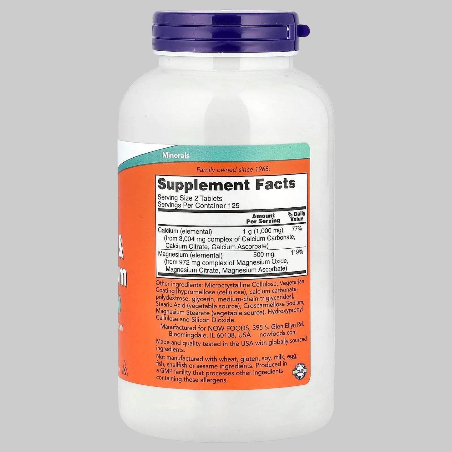 NOW Calcium & Magnésium 2:1 – 250