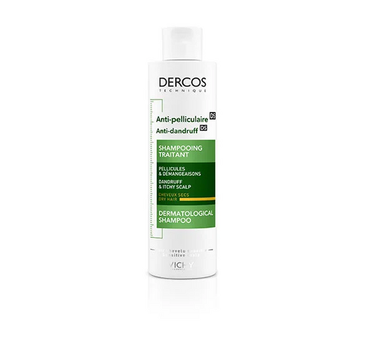 Vichy – Dercos Shampooing Anti-Pelliculaire Cheveux Secs 200ml