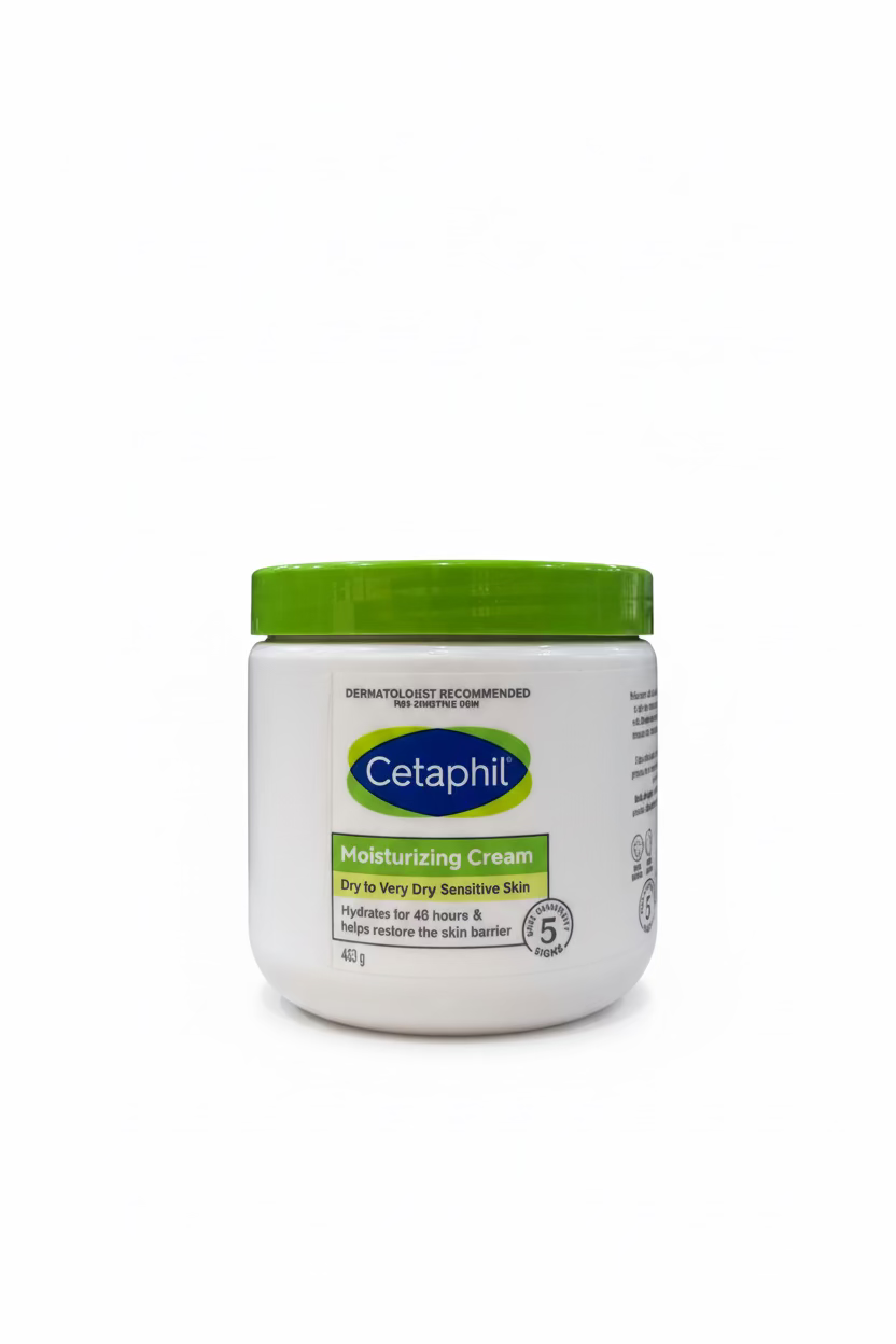 Cetaphil Moisturizing Cream 453g – Crème Hydratante Peaux Sèches et Sensibles