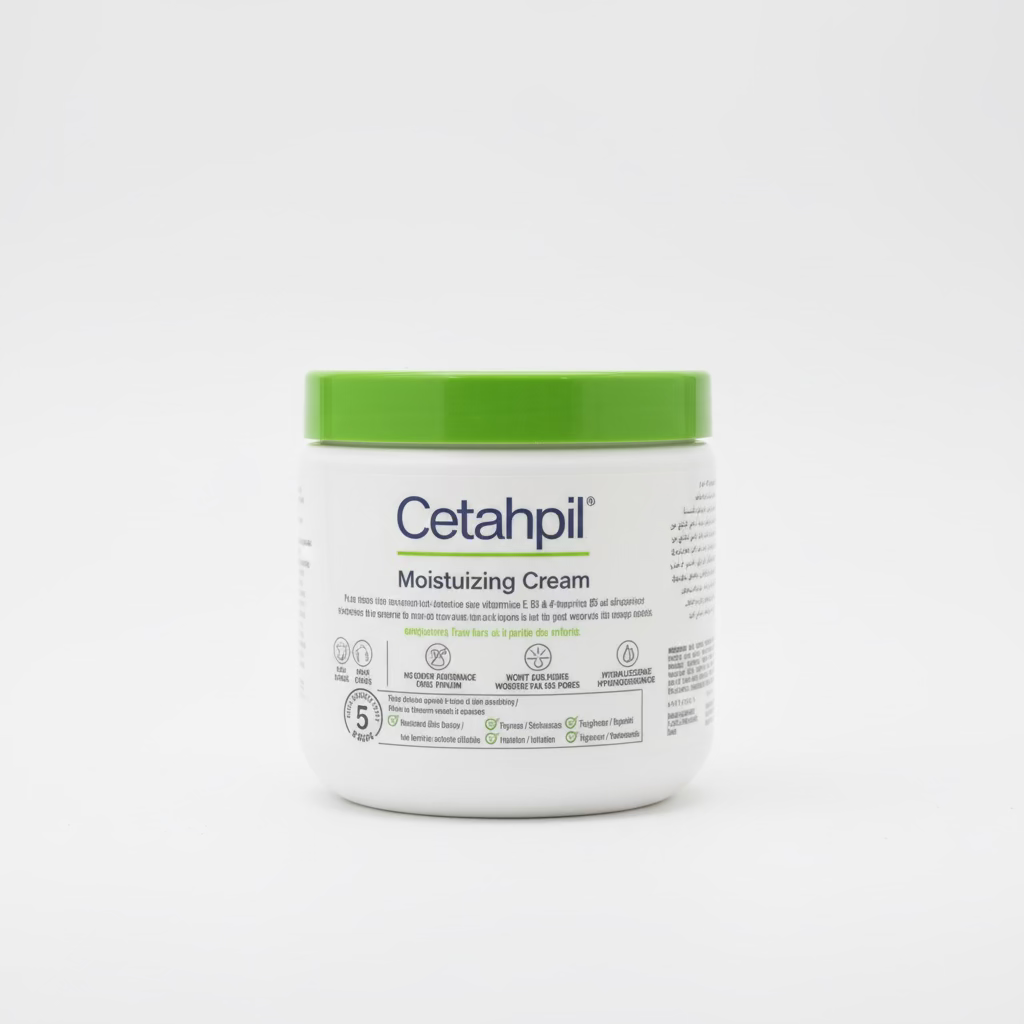 Cetaphil Moisturizing Cream 453g – Crème Hydratante Peaux Sèches et Sensibles