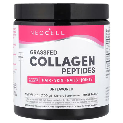 Advanced Collagen Peptides + Hyaluronic Acid + C, 6.9 oz (195 g) Powder