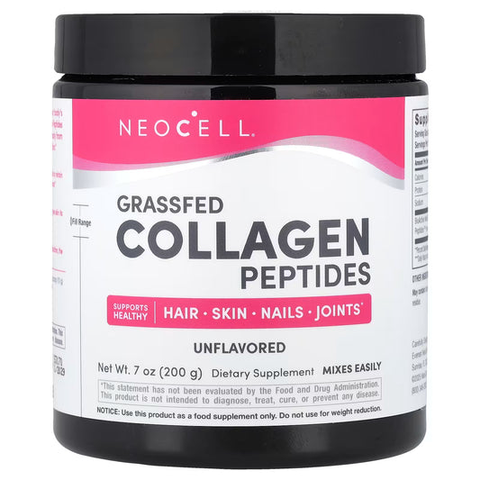 Advanced Collagen Peptides + Hyaluronic Acid + C, 6.9 oz (195 g) Powder