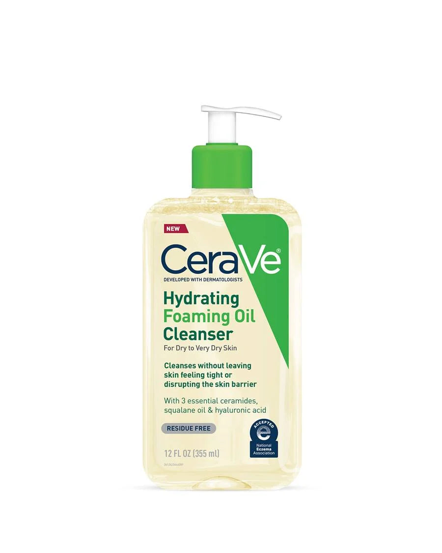 CeraVe  Hydrating Foaming Oil Cleanser